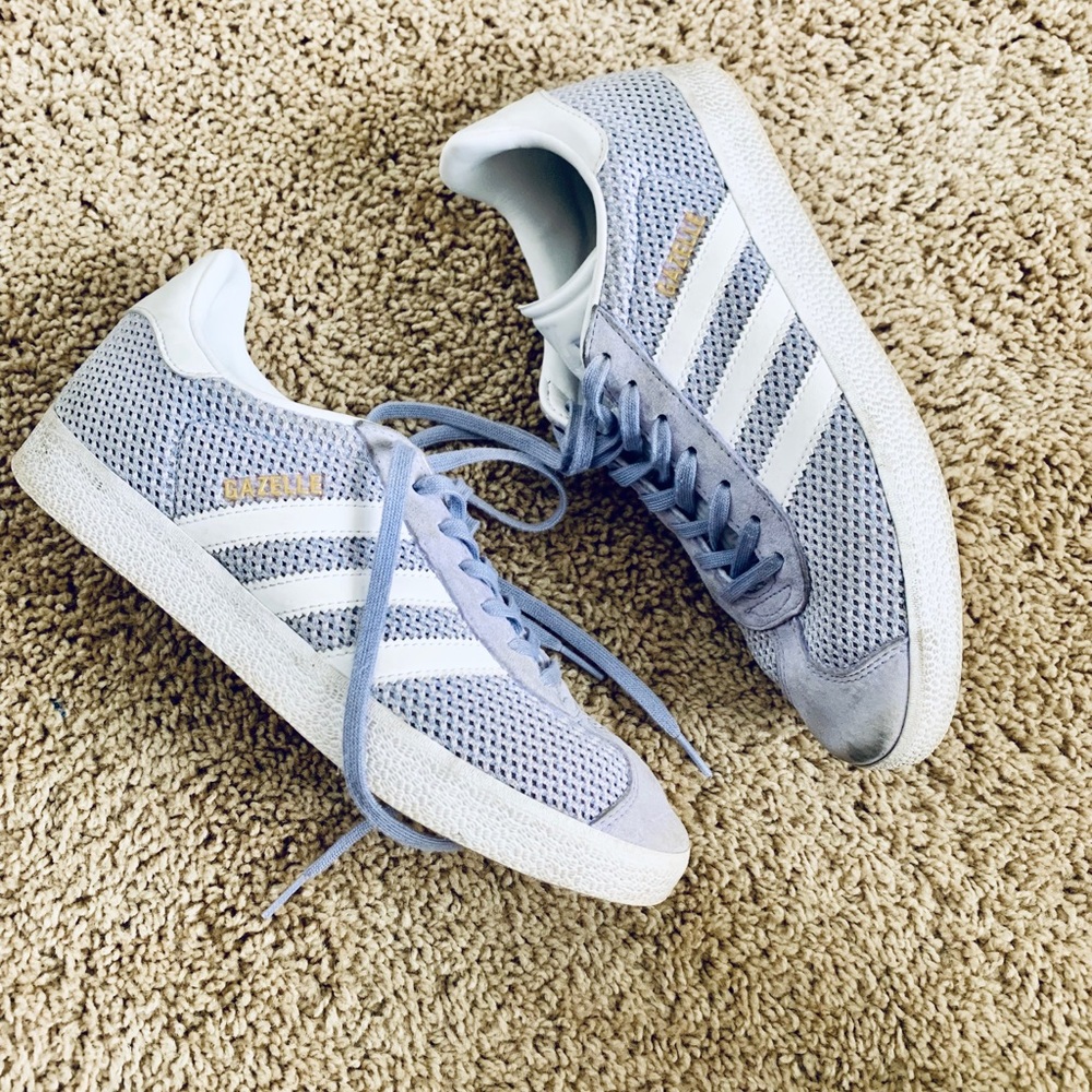 Adidas lavender sneakers